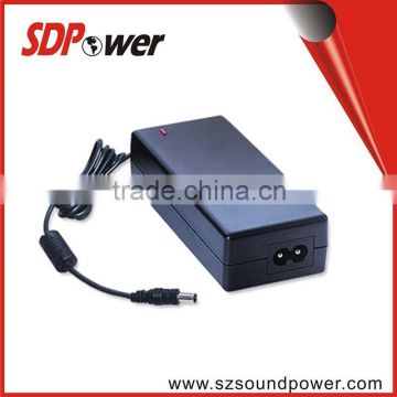 110-240v ac dc universal power supply desktop to 12V 5A power adapter with CE UL FCC SAA ROHS