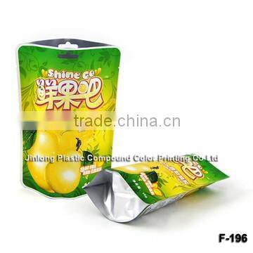 frozen fruit packaging bag with zipper