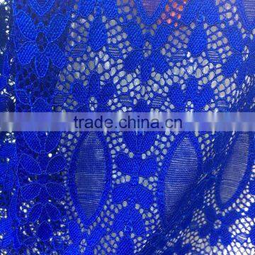 new popular design in china market knit lace fabric with good price