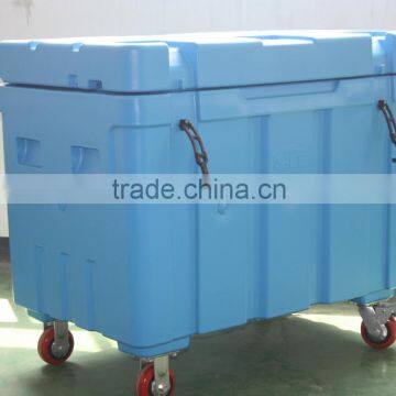 Ice box for insulation dry ice storing and transporte 95mm thickness dry ice container