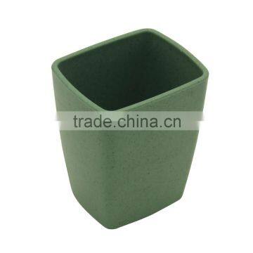 promotional marble plastic square tumbler for bathroom