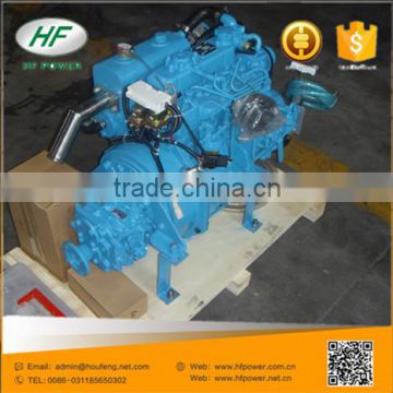 HF-3M78 21hp 3 Cylinder Water Cooled 4 Stroke Inboard Marine Diesel Boat Engine with Transmission / Gearbox / Gear Box