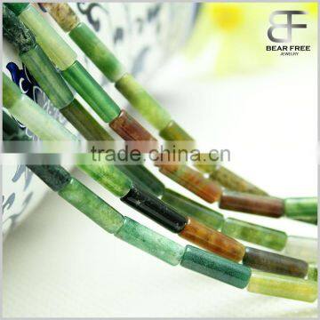 Natural 4x13mm Column Dream Agate Gemstone Jewerly Making Beads Strand 15 Inches