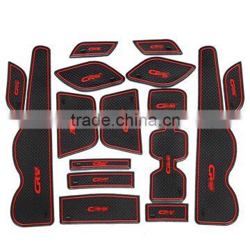 Car mat wholesale gate slot mats for CRV 2012-2013 16pcs/set