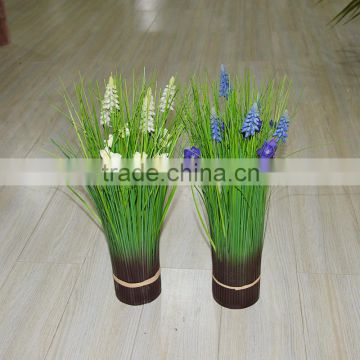 Onion Grass Miniature Flower Artificial Bonsai Plants Wholesale