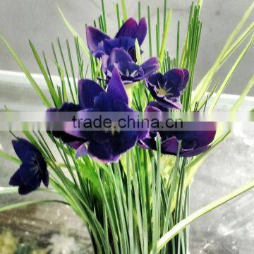 Onion Grass Artificial Flower Plant Cheap Bonsai Plants for Sale photo-2