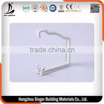 PVC Rain Gutter System Fittings - U Shape Hanger