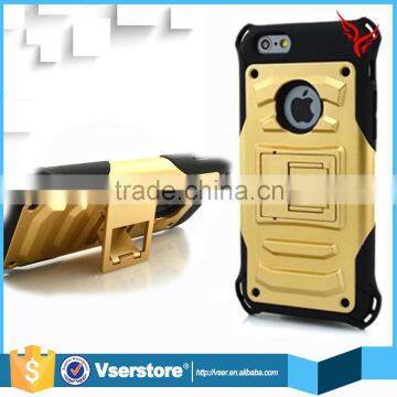 Wholesale Phone Accessories of 4.7 Inch 2 in 1 Armour Metal Case for IPhone 6 6s Mobile Phone Case photo-4