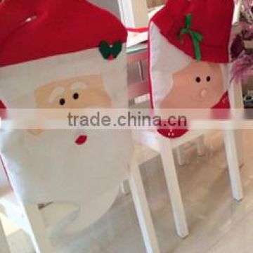 Decor Christmas Holiday Festive Chair Hat Covers