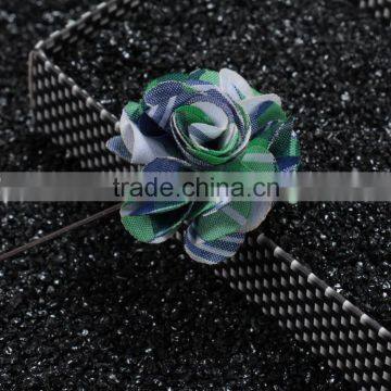 Silk Flower Brooch and Fabric Poppy Flower Lapel Pin for Dress photo-2