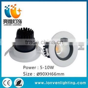 Alibaba china hot-sale cob 5w down light adjustable