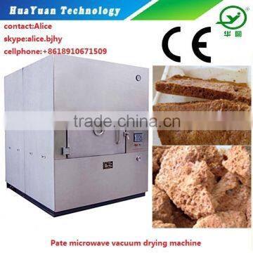 Beef Meat Paste Additional Microwave Vacuum Dewatering Machine / Drying Equipment