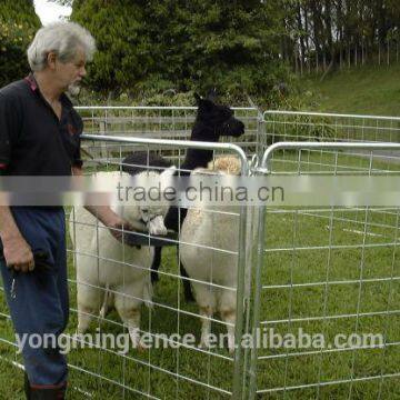 Oval/square/round Rail Cattle Yard Panel