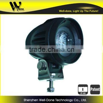 High quality 10w auxiliary driving motorcycle led lights