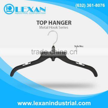 M485 - 15" Plastic Hanger with Metal Hook for Tops, Shirt, Blouse (Philippines)