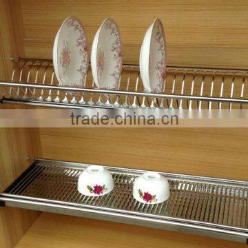 Professional production stainless steel dish drying rack & stainless steel dish rack & storage holders (guangzhou)