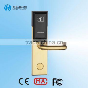 Hailanjia RFID intelligent key card access door locks hotel