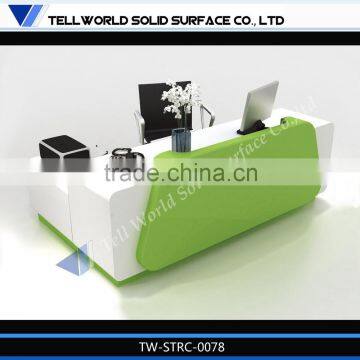 Attractive looks unique reception desks, luxury office furniture