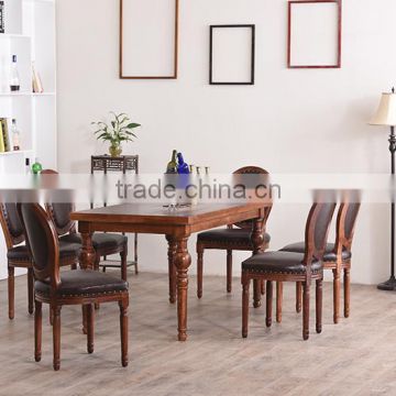 Stacking cheap French style breakfast table and chair set