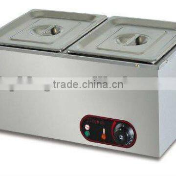 Electric 2-tank bain marie(stainless steel)