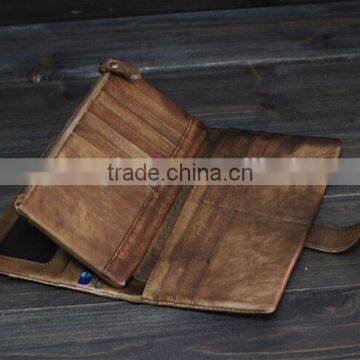 Fashional Cow Leather Wallet,Multi Card Wallet With Full Grain Leather