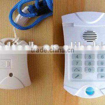 Elderly Medical Alert System/help Alarm Dial Panic Alarm With Two Panic Buttons CX-66A