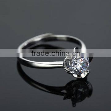Christmas Gift S925 Silver Dimond Jewelry Ring for Girlfriend photo-3