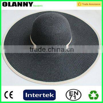 plain promotional factory price paper straw hat