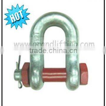 US type d shackle with safety pin G2150