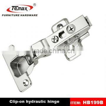 Soft close cabinet hinges for furniture cabinet half overlay