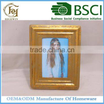 Metal Golden Color Picture Photo Frame