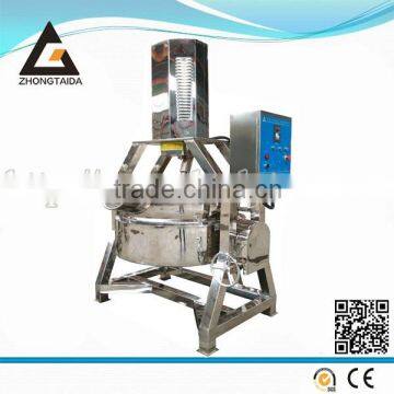 Stainless Steel Steam Jacketed Mixing Kettle With Agitator