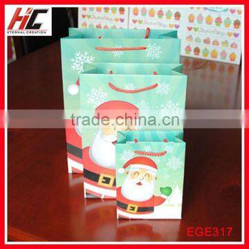 Father Christmas gift bags wholesale