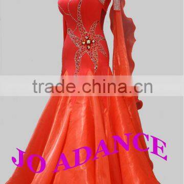 International Standard Dance Dance Competit Modern Dance Competition Dress Ballroom Dance Competition Dresses Dance Dress Tights photo-2