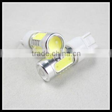 car auto 7.5w led cob smd t20 white car fog light bulb driving headlight lamp bulb dc 12v