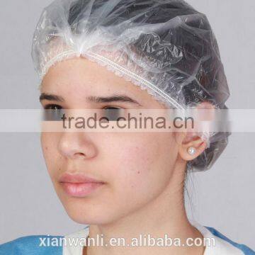 Disposable plastic Shower Caps for bathroom made in China