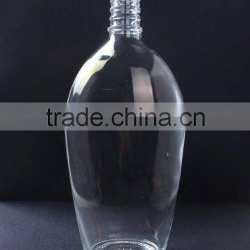 wholesale Factory Made 1000ml crystal glass wine bottle