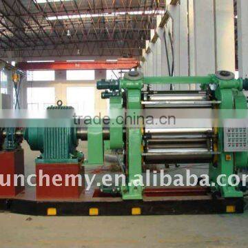 Rubber calender two roll calender