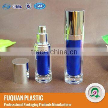 Acrylic plastic type and skin care cream use lotion bottle