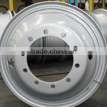 weight 80kg steel wheel rim 8.5-24