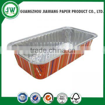 Rectangle aluminum container foil product aluminium foil food container colourful aluminum foil