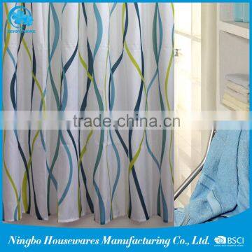 Wholesale China Market printed shower curtain liners