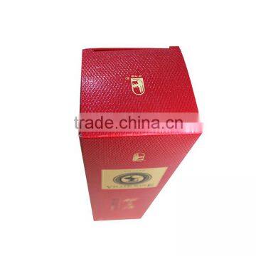 High quality printed elegant wine paper box