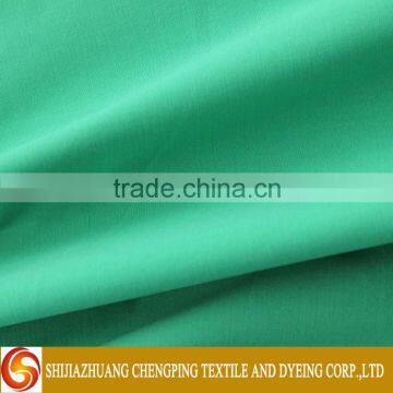 woven customized colorful design on cvc shirting fabric