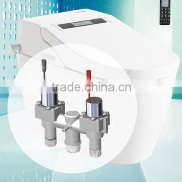 Water Solenoid Valve One Input Two Output Magnetic Valve Intelligent Toilet 6v Valve photo-2