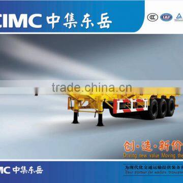 3 Axle Container Skeleton Semi Trailer photo-4