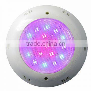 25W IP68 structual waterproof 12V RGB led pool light for fiberglass swimming pool