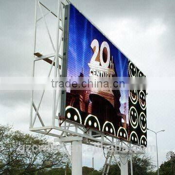 using outdoor full color p8 led board display screen as seen tv to show your products