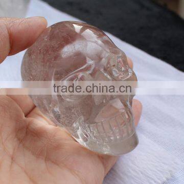 Natural Small Clear Quartz Crystal Skulls Wholesales Price