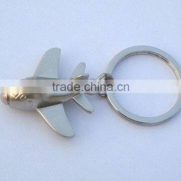 2015 wholesale high qulaity metal model plane keychain for gifts